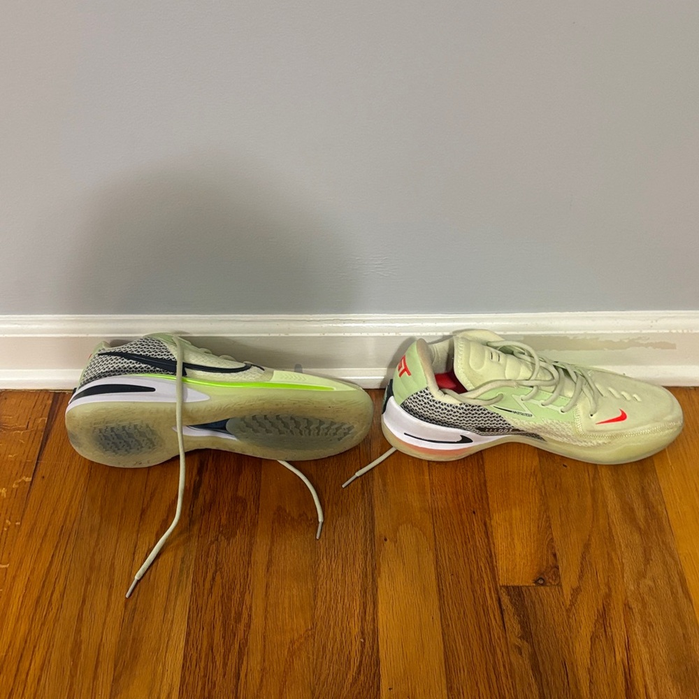 Nike Lime Green and Black Athletic Shoes
